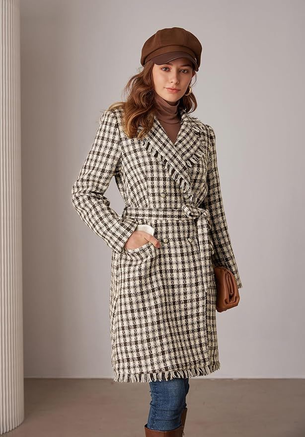 Abrigo Elegante Mujer Talla S