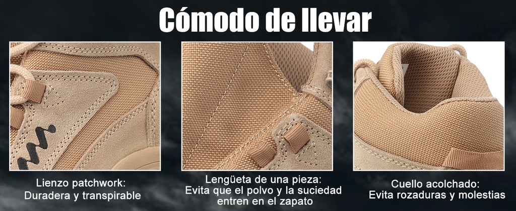 Botas Militares Tácticas para Hombre Talla 39