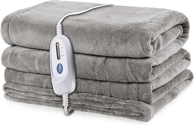Lote 4 mantas eléctricas 130x180 gris – para reparar o piezas