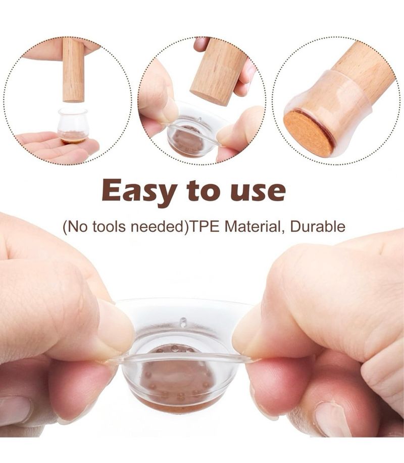 32 Protectores de Suelo para Sillas