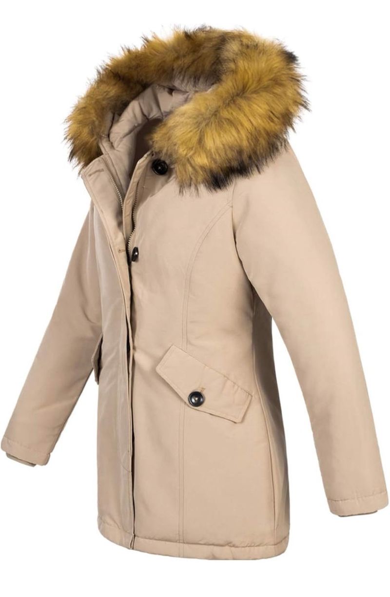 Parka de Invierno Elara con Capucha Talla M