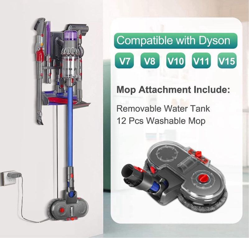 Cabezal de Mopa Eléctrico Compatibles con Dyson
