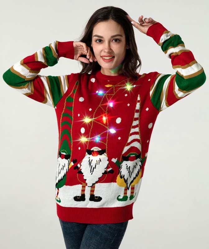 Suéter Navideño LED Unisex Talla XXL