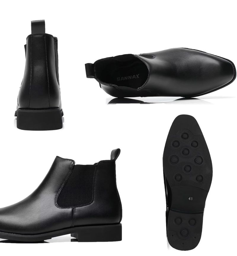 Botas Chelsea de Hombre - Talla 45 Negro