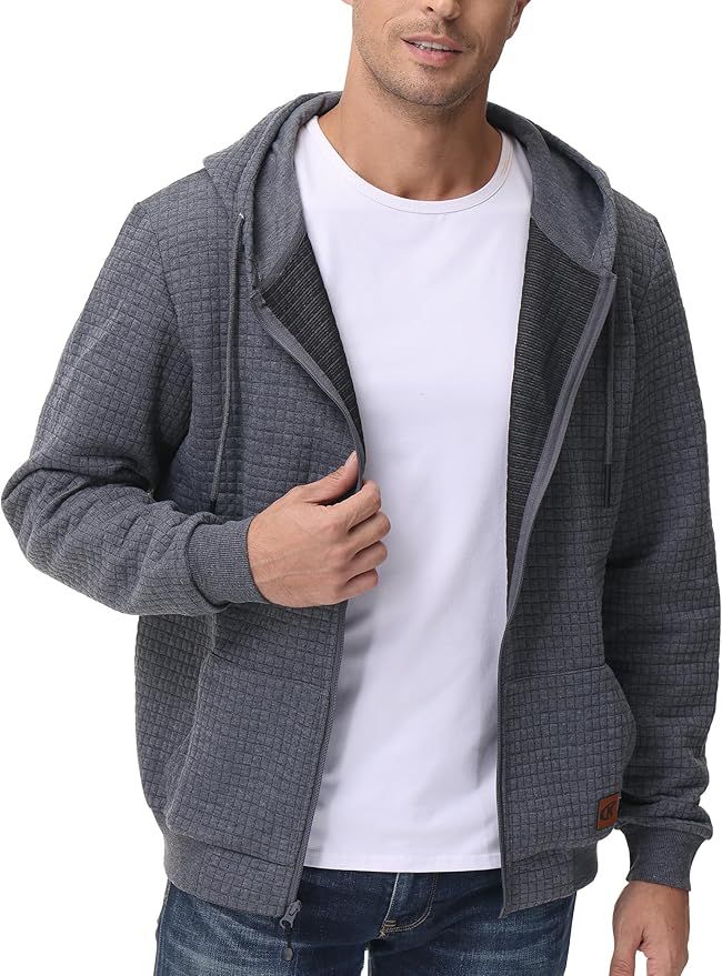 Sudadera con capucha Tyhengta gris Talla L