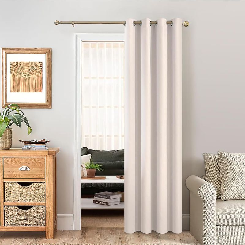Cortina Opaca Beige 140x245cm