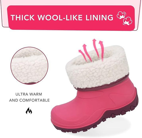 Botas de agua rosas talla 27