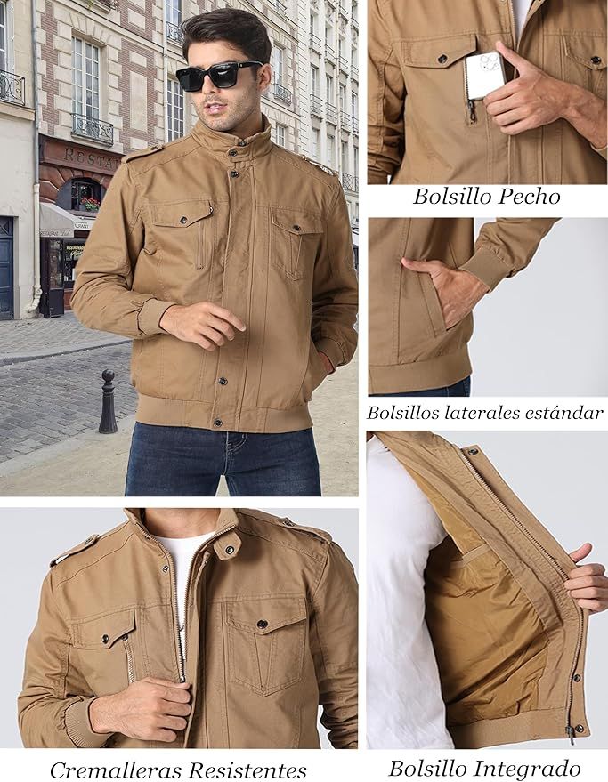 Chaqueta de entretiempo hombre Talla XL