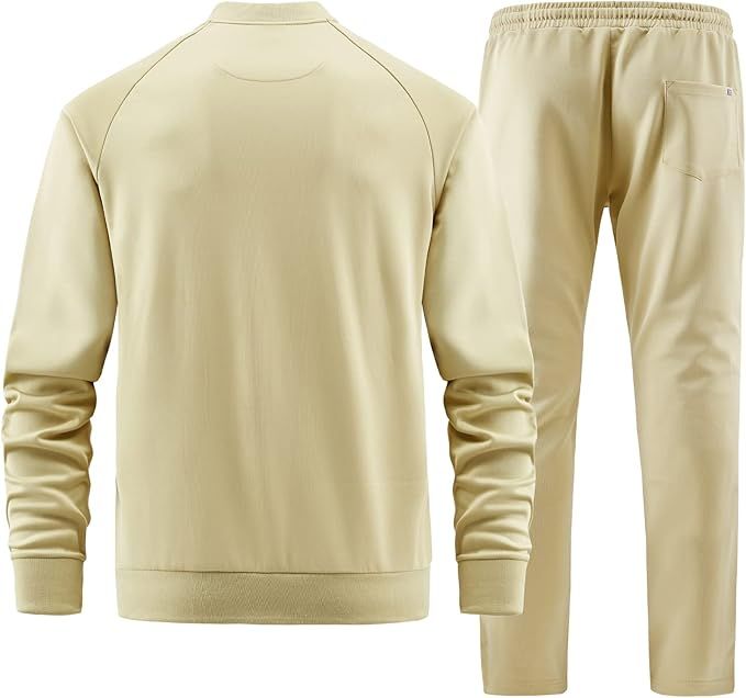 Conjunto Deportivo Hombre Beige Talla L