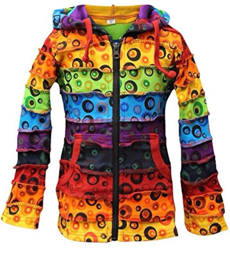 Sudadera Hippy Infantil Talla 7-8 años