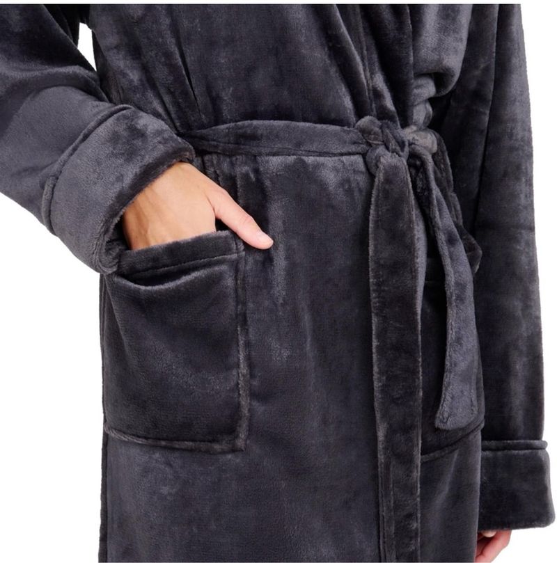 Albornoz Unisex Blumtal de Forro Polar con Capucha
