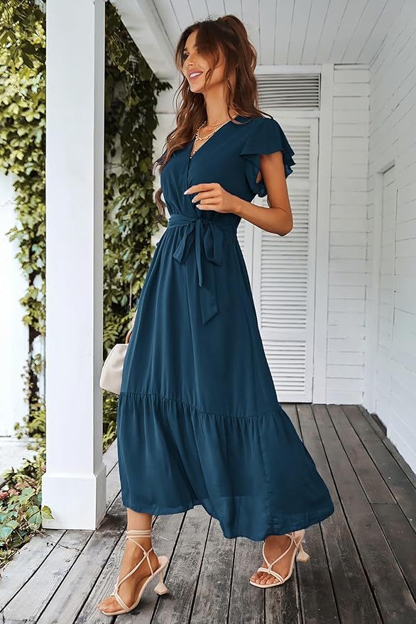 Vestido Largo de Verano para Mujer Talla M