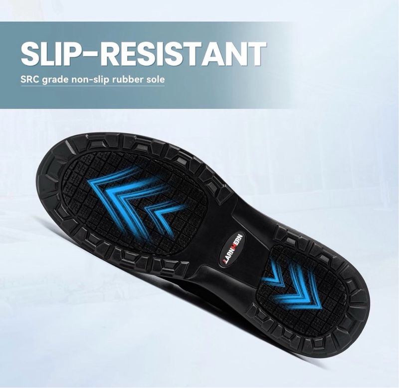 Zapatos de Seguridad LARNMERN Talla 42