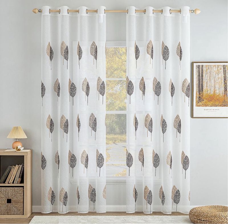 Cortinas Modernas MIULEE 2x140x225cm