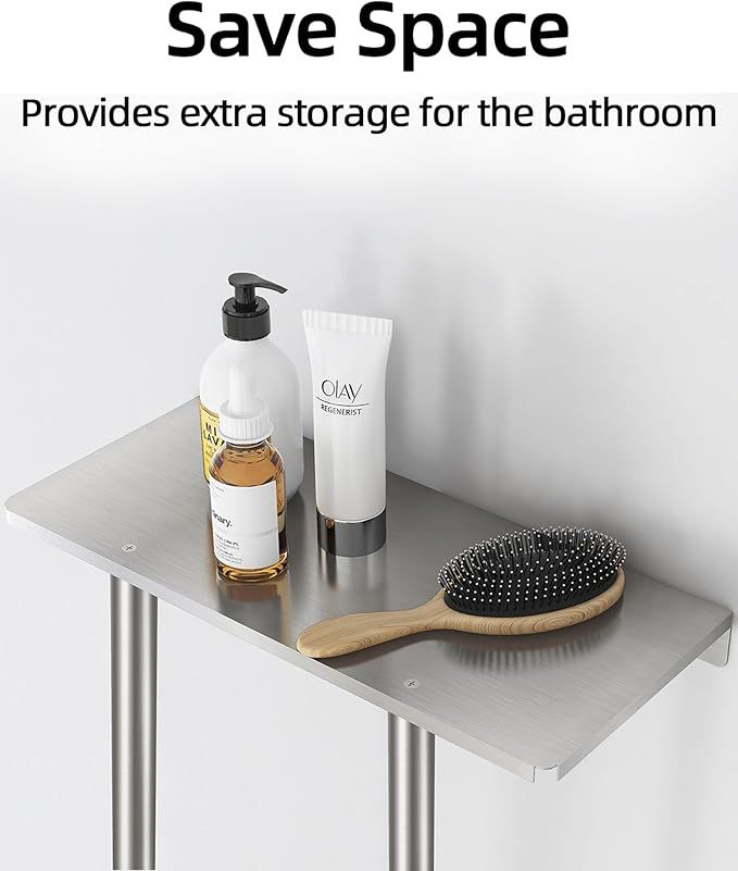 Toallero de Baño STWWO Plateado