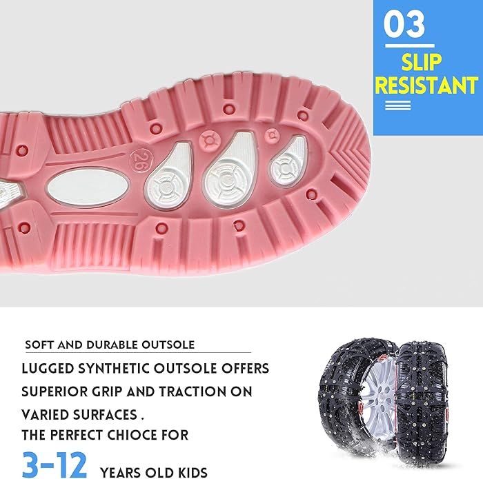 Botas de Nieve para Niñas Talla 28