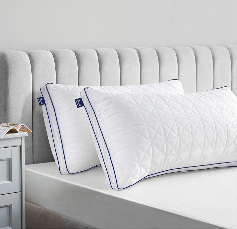 Juego de 2 Almohadas BedStory 40 x 80 cm