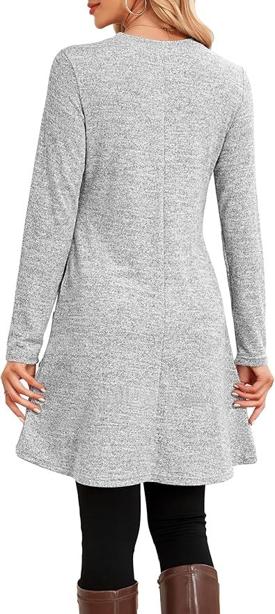 Vestido Jersey Gris Mujer Talla M