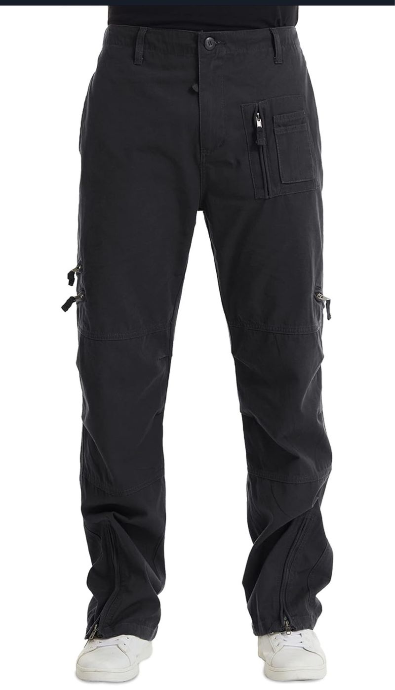 Pantalones tácticos verano para hombre talla 36