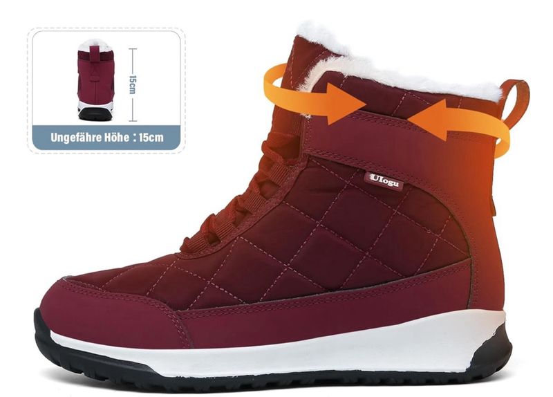 Botas de Invierno Antideslizantes Mujer Talla 41