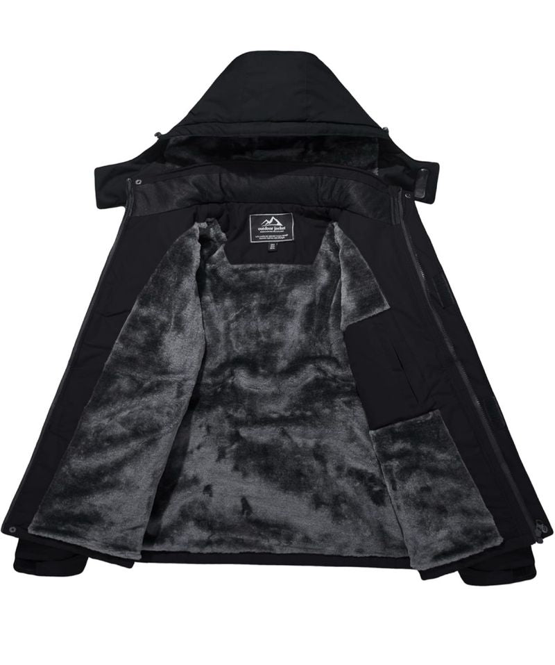 Chaqueta Impermeable Hombre Multibolsillos Talla M