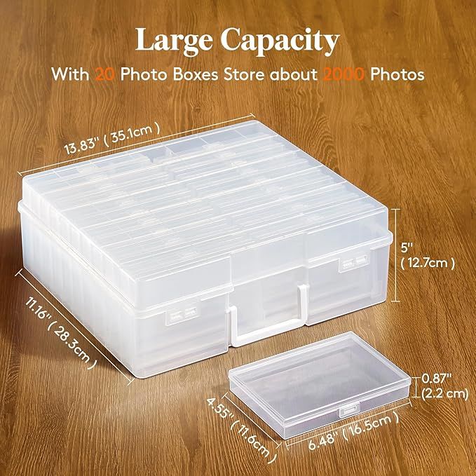 Caja de Almacenamiento para Fotos