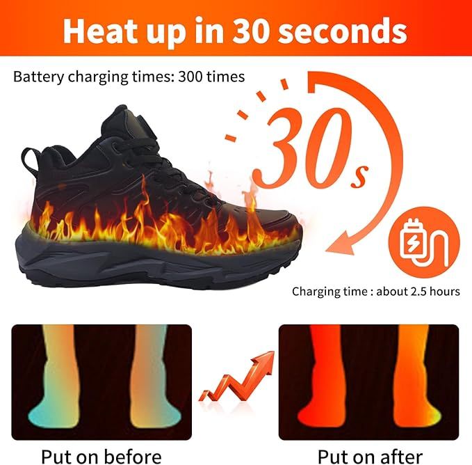 Zapatillas con calefacción para invierno Talla 36