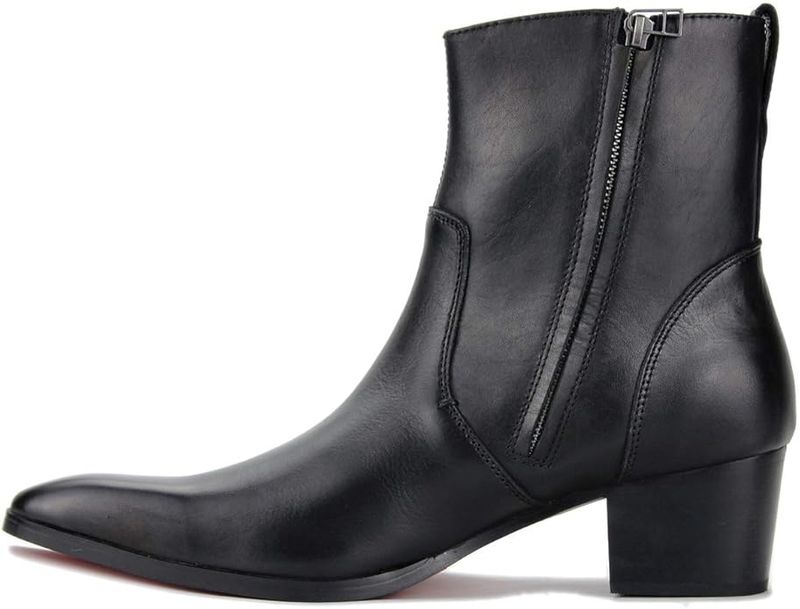 Botas hombre moto COWSDELLA Cuero T.42,5