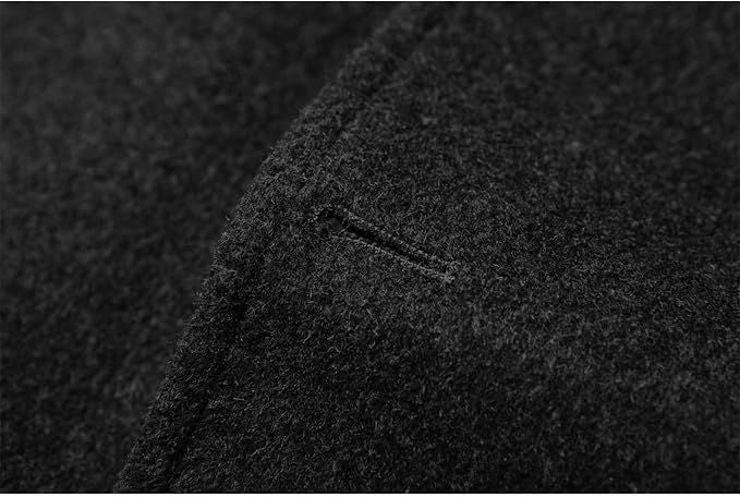 Abrigo Invierno Hombre Slim Fit XL Negro