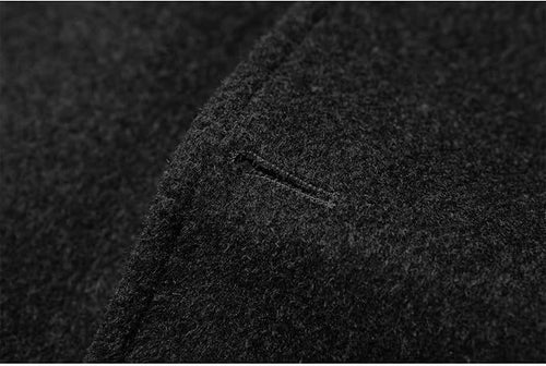 Abrigo Invierno Hombre Slim Fit XL Negro