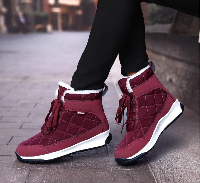 Botas de Invierno Antideslizantes Mujer Talla 41