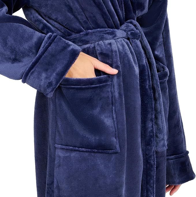 Albornoz Blumtal Unisex de Forro Polar con Capucha