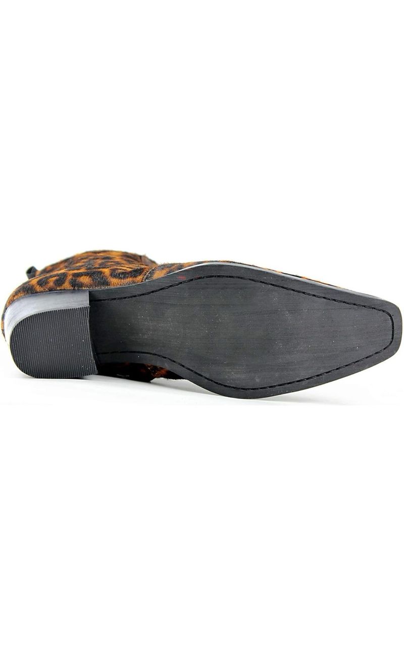Botines Chelsea de Leopardo talla 43