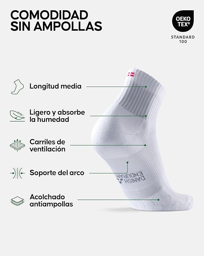 Calcetines Running Antideslizantes Pack 5