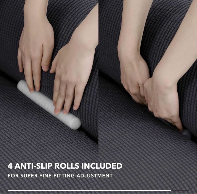 Funda Sofá 3 Plazas Gris 180-235cm