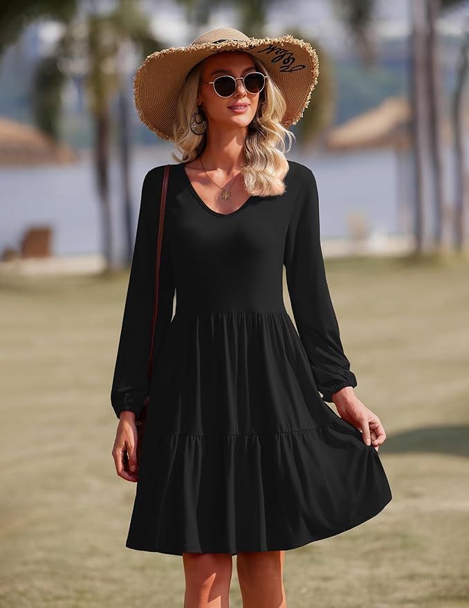 Vestido de mujer elegante Negro Talla L