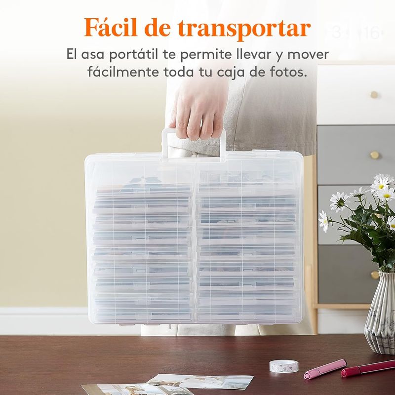 Caja de Almacenamiento Fotos Lifewit con 18 Cajas