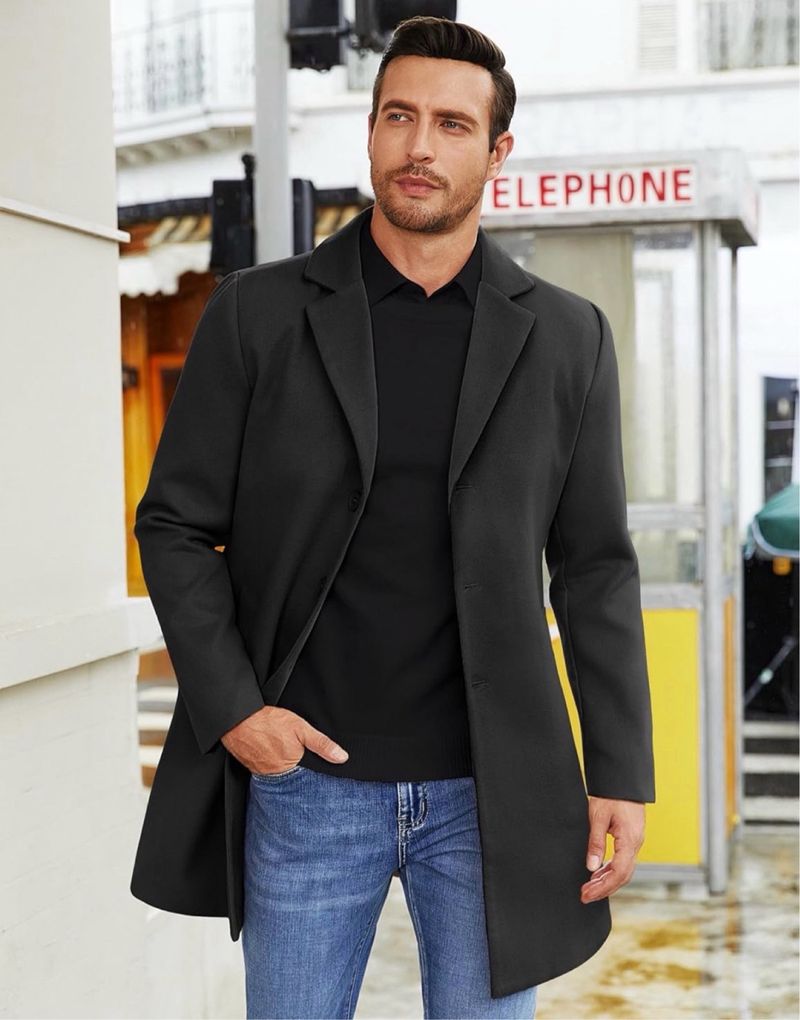 Abrigo invierno COOFANDY hombre Talla XL