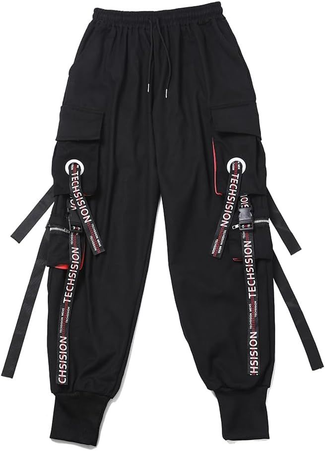 Pantalones Cargo TECHSISION Hombre Negros 3XL