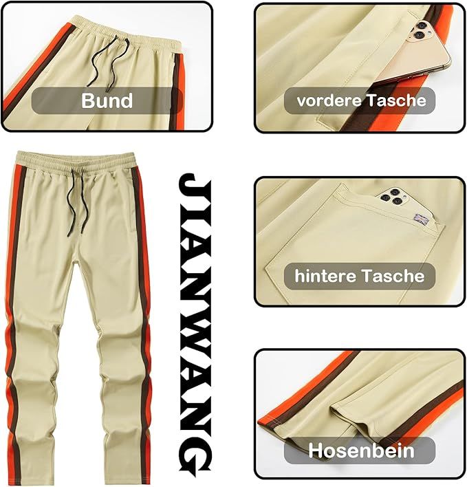 Conjunto Deportivo Hombre Beige Talla L