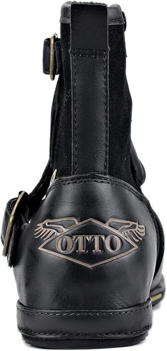 Botas Cuero OSSTONE para Motocicleta Talla 48
