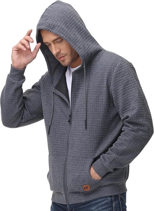 Sudadera con capucha Tyhengta gris Talla L