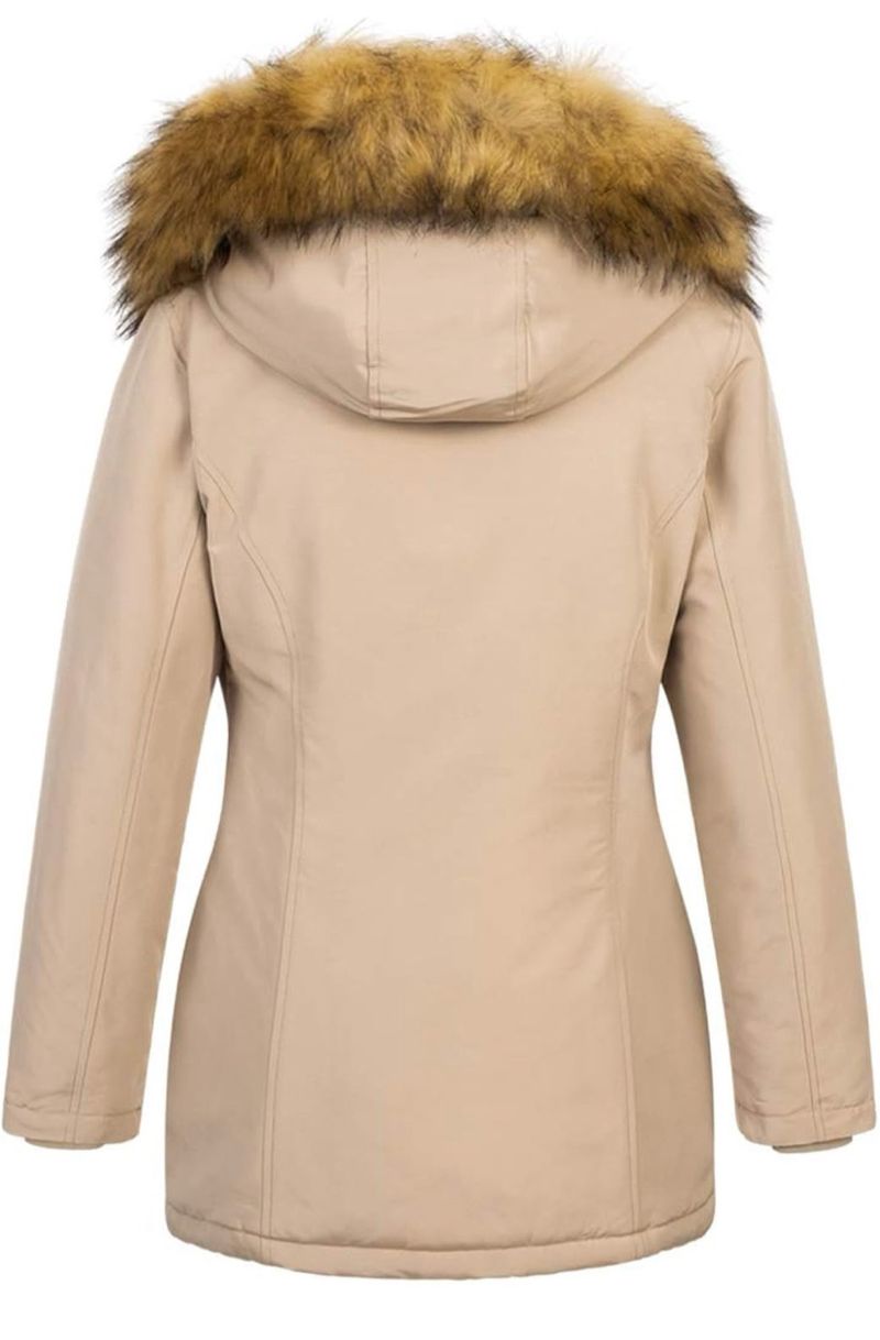 Parka de Invierno Elara con Capucha Talla M