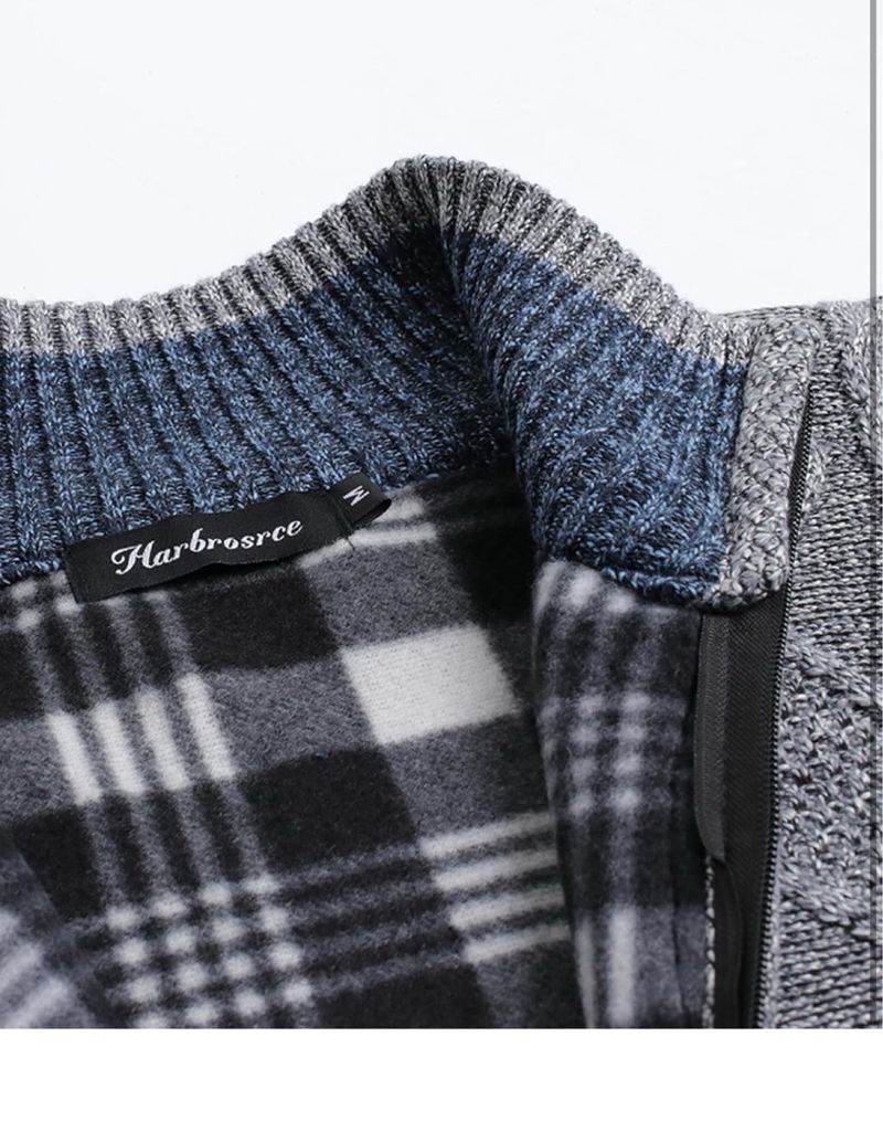 Cárdigan hombre cálido talla M