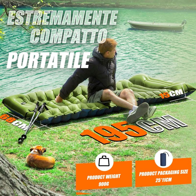Colchoneta Camping Ultraligera