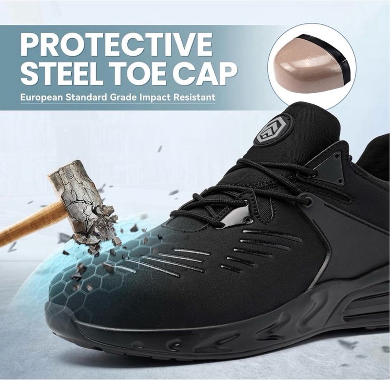 Zapatos de Seguridad LARNMERN Talla 42