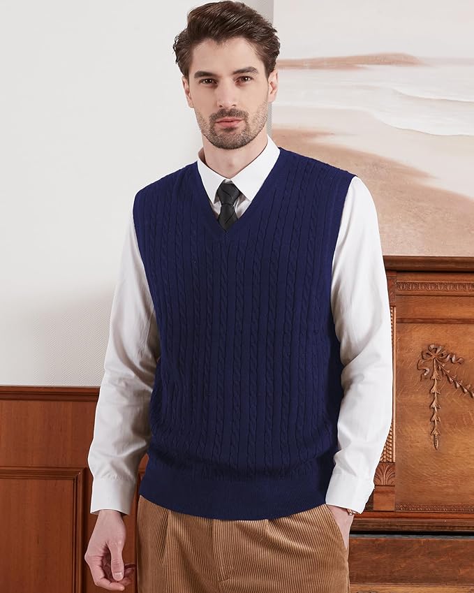 Chaleco de Suéter Kallspin Hombres 4XL