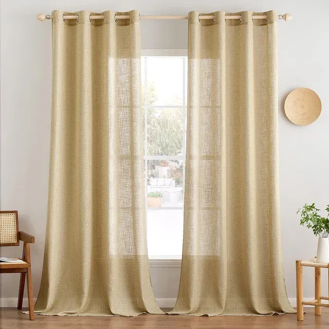 Cortinas de Lino MIULEE