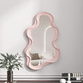 Espejo decorativo rosa