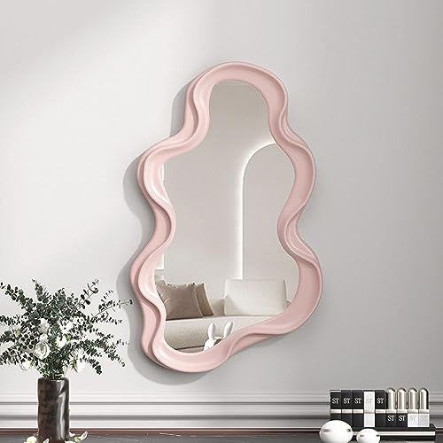 Espejo decorativo rosa